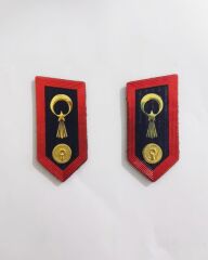Single Sword plastik jandarma asayiş yaka spoletleri MUHABERE - EĞİTİM