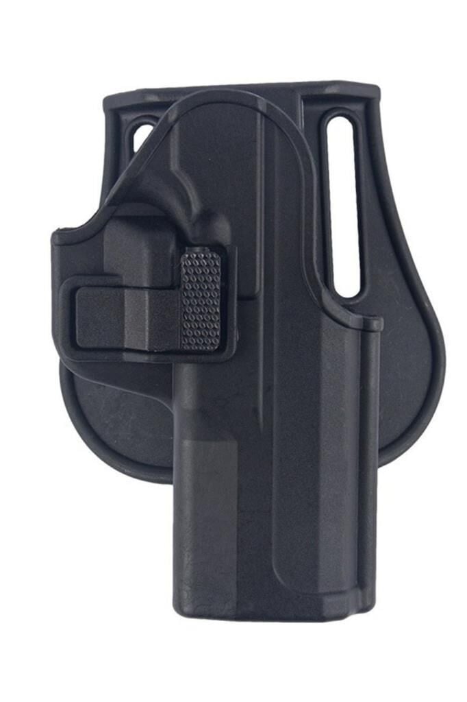 Single Sword Polimer Siyah ve Bej Renk Seçenekli Reddot Uyumlu Tabanca Kılıfı SİYAH - PX9-GEN3