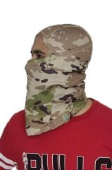 Single Sword Polarlı Kar Maskesi Kadın&Erkek Balaklava MULTİCAM