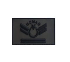 Single Sword Plastik Patch Peç Combat Rütbe HAKİ - UZM.ONB