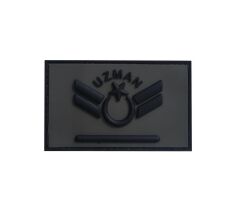 Single Sword Plastik Patch Peç Combat Rütbe HAKİ - UZM.ÇVŞ