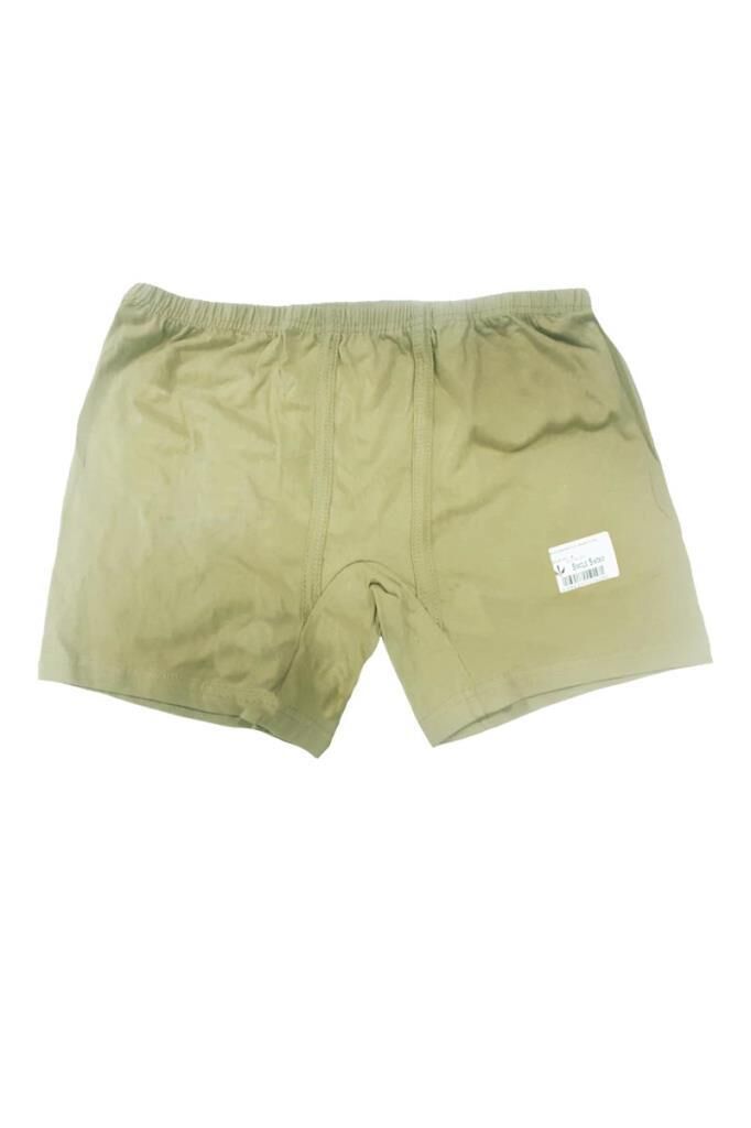 Single Sword Paçalı Don - Bej -Yeşil Asker Donu- Askeri Boxer- Asker Yeşili Boxer 2XL