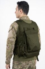 Single Sword 37 Fişeklikli Avcı Yeleği | Taktik ve Outdoor Kullanım için HAKİ