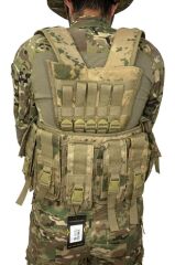 Single Sword 9 Şarjör Cepli Çeçen Tipi Taktik Hücum Yeleği JAN