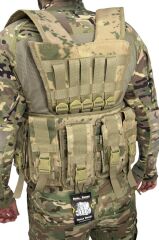 Single Sword 9 Şarjör Cepli Çeçen Tipi Taktik Hücum Yeleği JAN