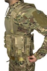 Single Sword 9 Şarjör Cepli Çeçen Tipi Taktik Hücum Yeleği JAN