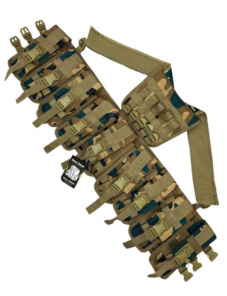 Single Sword 9 Şarjör Cepli Çeçen Tipi Taktik Hücum Yeleği ÇAT