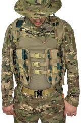 Single Sword 9 Şarjör Cepli Çeçen Tipi Taktik Hücum Yeleği ÇAT