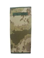 Single Sword TSK Nakış Rütbe YÜZBAŞI - YÜZBAŞI