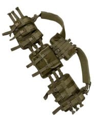 Single Sword 6 Şarjör Cepli, Arkası Çantalı Çeçen Yeleği BEJ