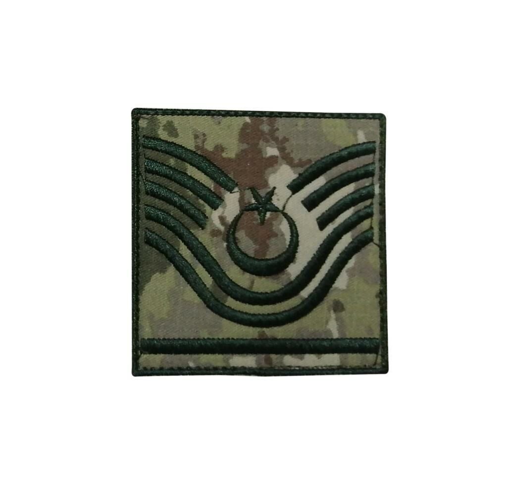 Single Sword TSK Nakış Rütbe ASTSB.BÇVŞ. - ASTSB.BÇVŞ.