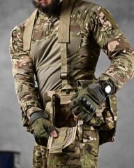 Single Sword Çeçen Yeleği Kolonlu Kod-1 MULTİCAM