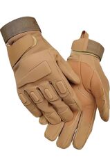 Single Sword BlackHawk Tam Parmak Tactical Pilot Eldiven BEJ - M