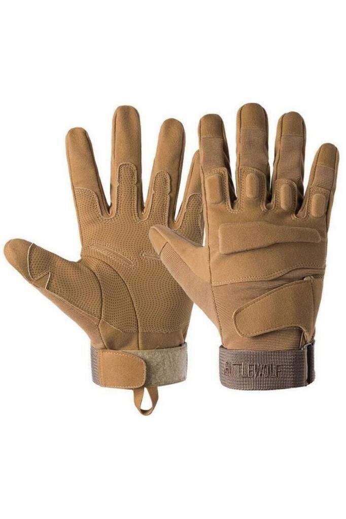 Single Sword BlackHawk Tam Parmak Tactical Pilot Eldiven BEJ - M