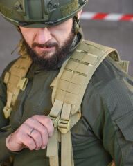 Single Sword Çeçen Yeleği Arkası Fileli Kod-1