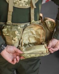 Single Sword Çeçen Yeleği Arkası Fileli Kod-1