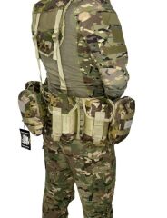 Single Sword Çeçen Yeleği Arkası Fileli Kod-1 MULTİCAM