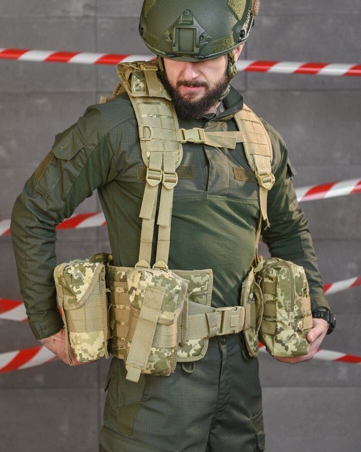 Single Sword Çeçen Yeleği Arkası Fileli Kod-1 PİKSEL