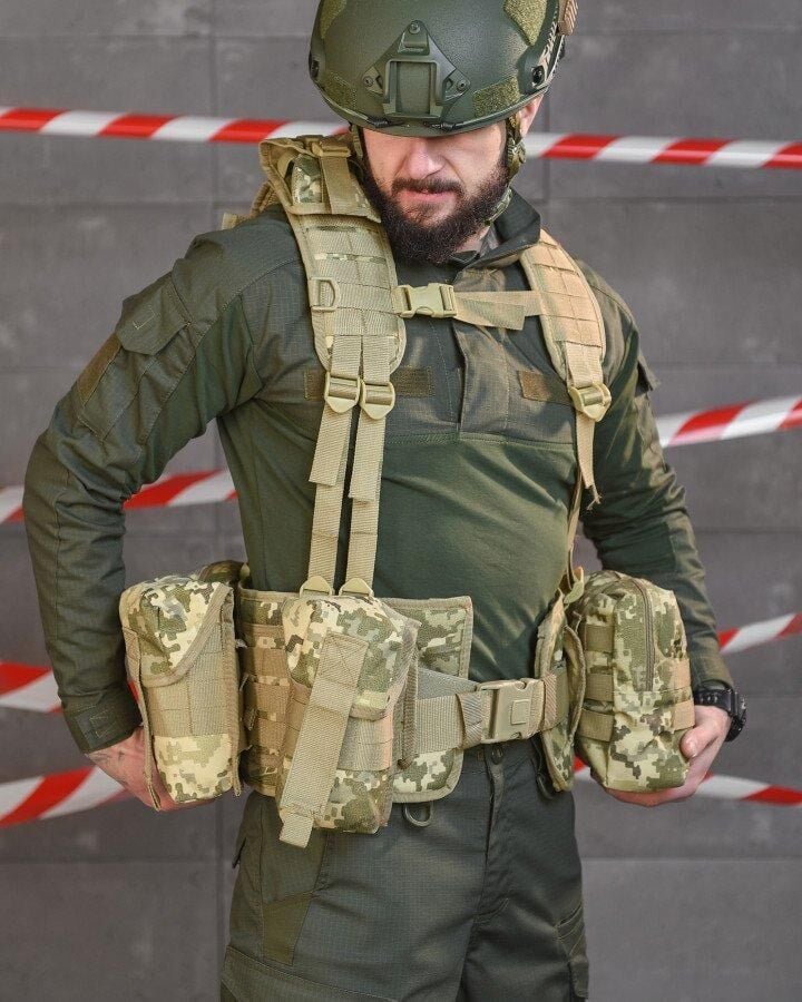 Single Sword Çeçen Yeleği Arkası Fileli Kod-1 PİKSEL