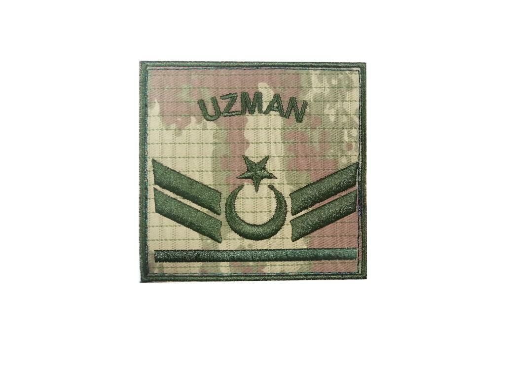 Single Sword TSK Nakış Rütbe UZM.ÇVŞ.1 - UZM.ÇVŞ.1