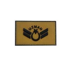 Single Sword Plastik Patch Peç Combat Rütbe BEJ - UZM.ÇVŞ