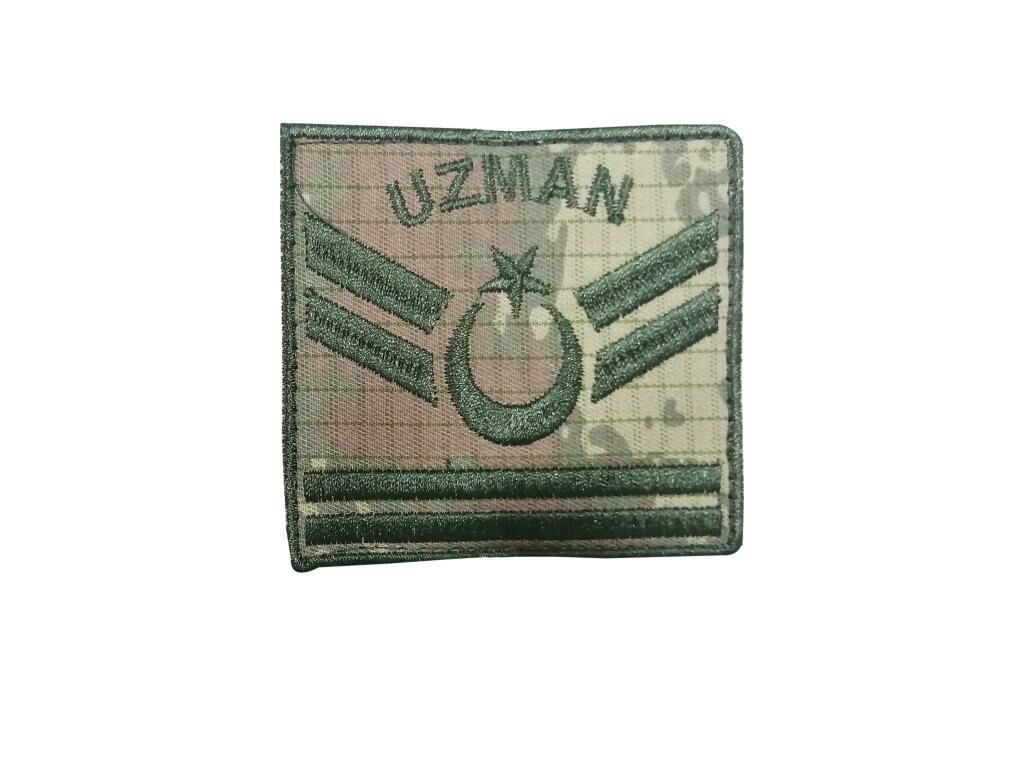 Single Sword TSK Nakış Rütbe UZM.ÇVŞ.2 - UZM.ÇVŞ.2