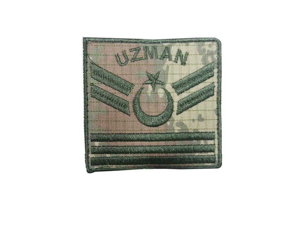 Single Sword TSK Nakış Rütbe UZM.ÇVŞ.3 - UZM.ÇVŞ.3