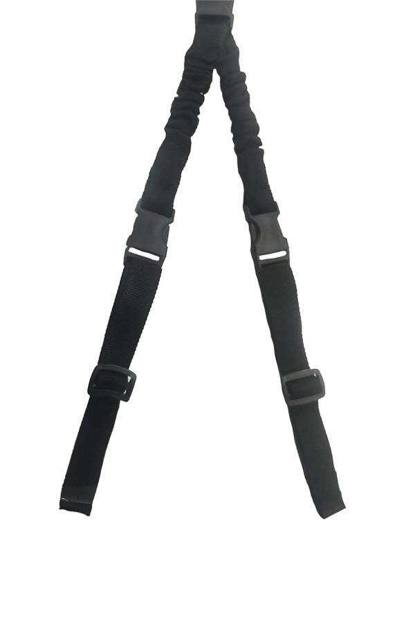 Single Sword Kancalı V Askı Kayışı - Yerli Üretim SİYAH