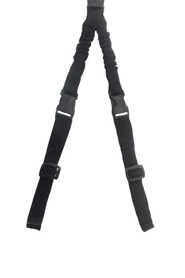 Single Sword Kancalı V Askı Kayışı - Yerli Üretim SİYAH