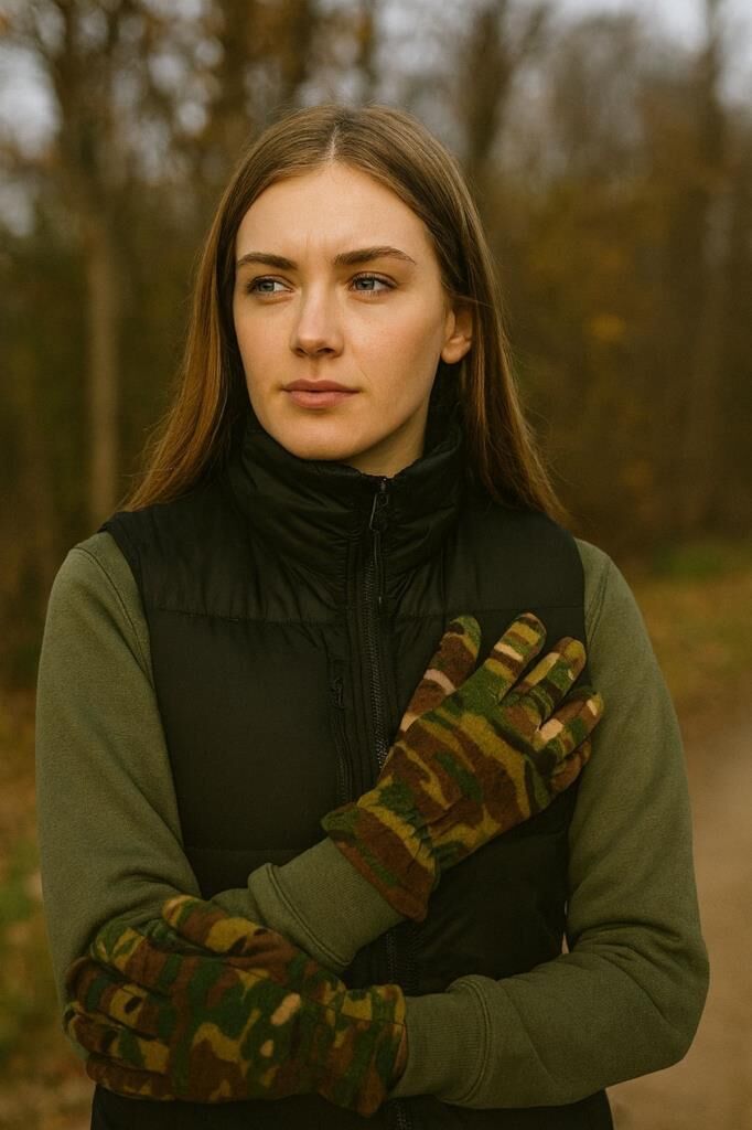 Single Sword Unisex Polar Eldiven – Isı Yalıtımlı, Rüzgar Geçirmez, Kış Eldiveni MULTİCAM