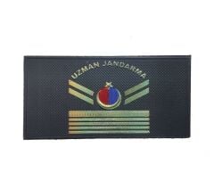 Single Sword ''Uzman Jandarma'' Yazılı Harici Mini Rütbe UZM.ÇVŞ.8
