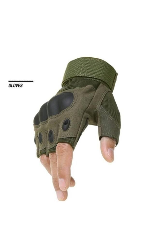 Single Sword Taktik Askeri Kesik Parmak Kemik Eldiven Operasyon Eldiveni HAKİ - S