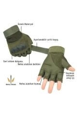 Single Sword Taktik Askeri Kesik Parmak Kemik Eldiven Operasyon Eldiveni HAKİ - S
