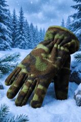 Single Sword Unisex Polar Eldiven – Isı Yalıtımlı, Rüzgar Geçirmez, Kış Eldiveni