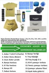 Acemi Bedelli Ekonomik Asker Seti-Asker Malzemeleri 39 parça  6 lı Set