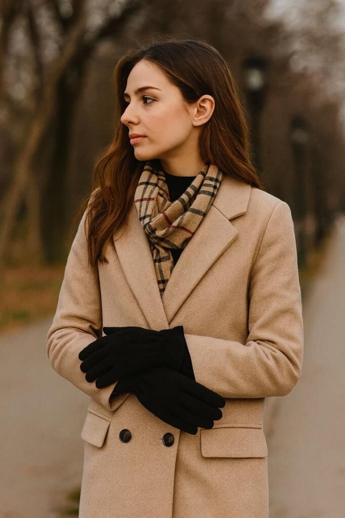 Single Sword Unisex Polar Eldiven – Isı Yalıtımlı, Rüzgar Geçirmez, Kış Eldiveni SİYAH