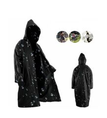 Enes Yağmurluk -Yağmurluk Erkek Yağmurluk Kadın-Yağmurluk Siyah Çıtçıtlı