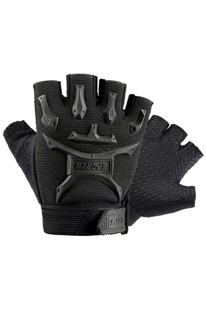 Single Sword Yarım Parmak Taktik Operasyon Eldiveni