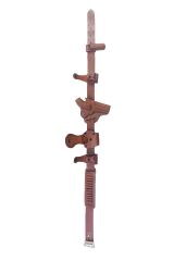 Deri Güvenlik seti - Kemerli Tabanca Kılıfı - Taba Rengi