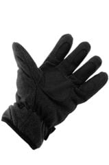 İşnar Polar Eldiven Erkek Kadın Unisex kaymaz Polar eldiven SİYAH