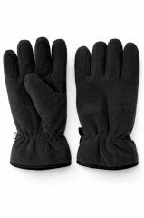 İşnar Polar Eldiven Erkek Kadın Unisex kaymaz Polar eldiven SİYAH