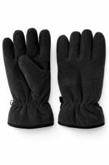 İşnar Polar Eldiven Erkek Kadın Unisex kaymaz Polar eldiven SİYAH