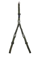 Single Sword Kancalı V Askı Kayışı - Yerli Üretim SİYAH