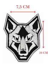 Single Sword Nakış Patch - Kurt Peç