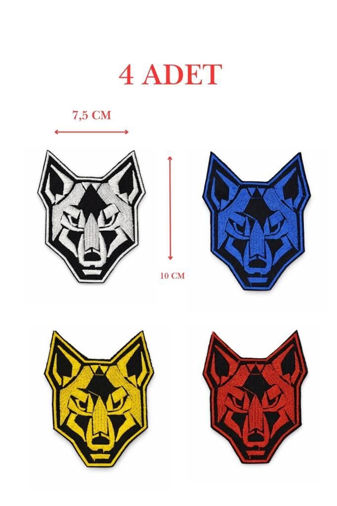 Single Sword Nakış Patch - Kurt Peç