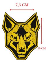 Single Sword Nakış Patch - Kurt Peç