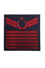 Single Sword Jandarma Asayiş Mini  Moldel Pvc Rütbe ( Yazısız) UZM.ÇVŞ.2