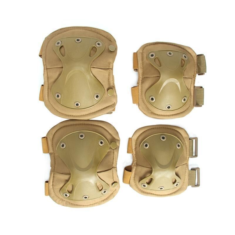 Single Sword Balistik Koruyucu Dizlik ve Dirseklik Takımı BEJ