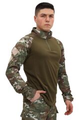 Single Sword Erkek&Kadın Taktik Kombat T-shirt MULTİCAM - L