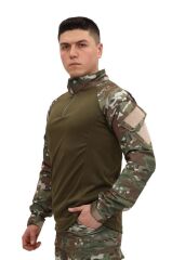Single Sword Erkek&Kadın Taktik Kombat T-shirt MULTİCAM - XL